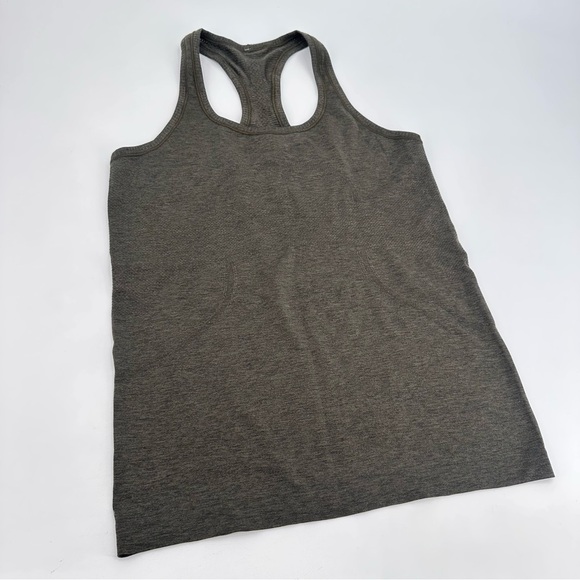 lululemon athletica Tops - Lululemon Dark Green Swiftly Tank Top Size 10